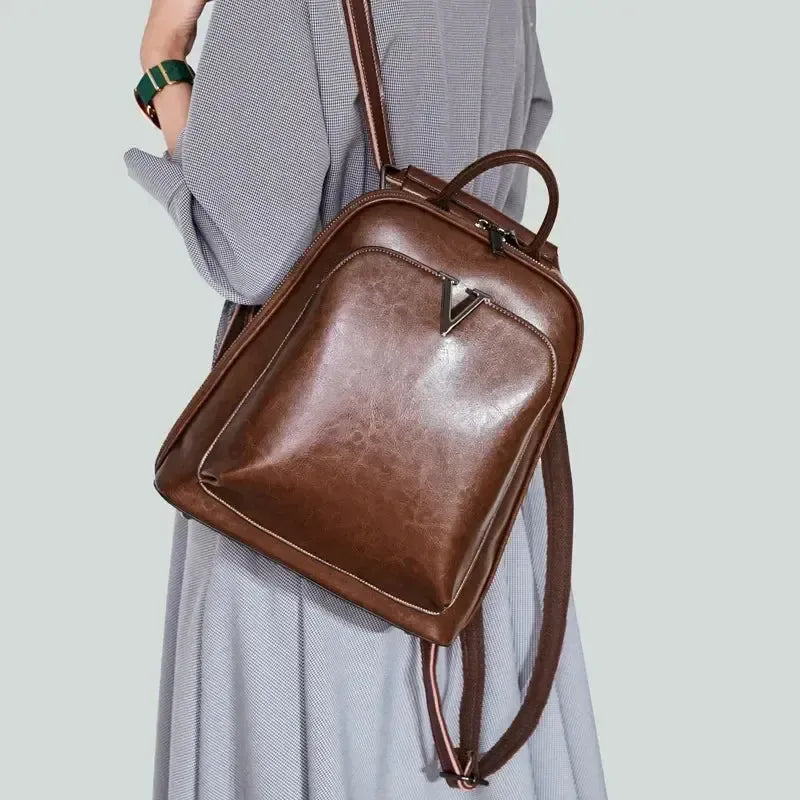 Sac à Dos Femme en Cuir Artisanal