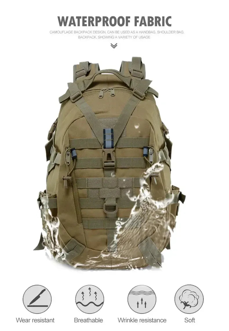 Sac à Dos Militaire Kaki