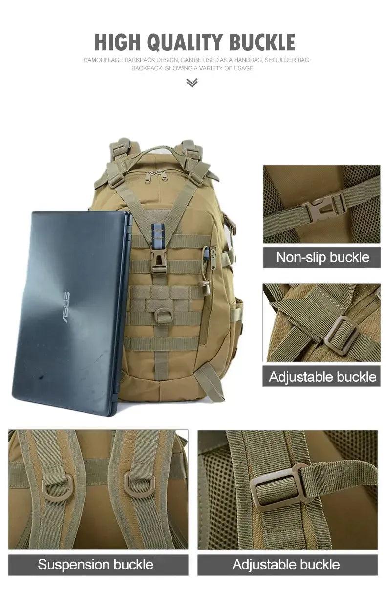 Sac à Dos Militaire Kaki