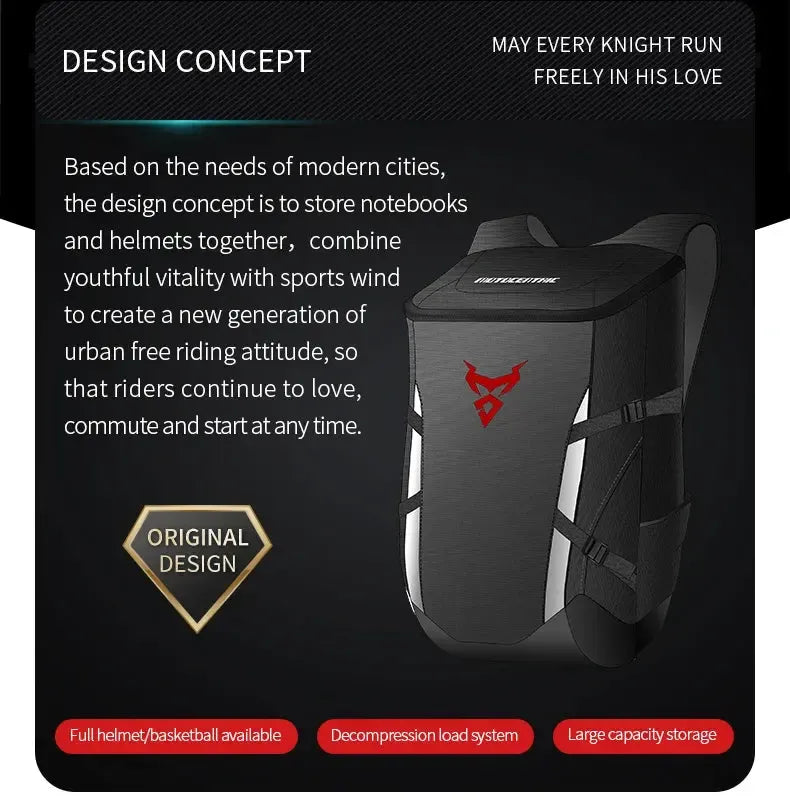 Sac à Dos Moto Grand Volume