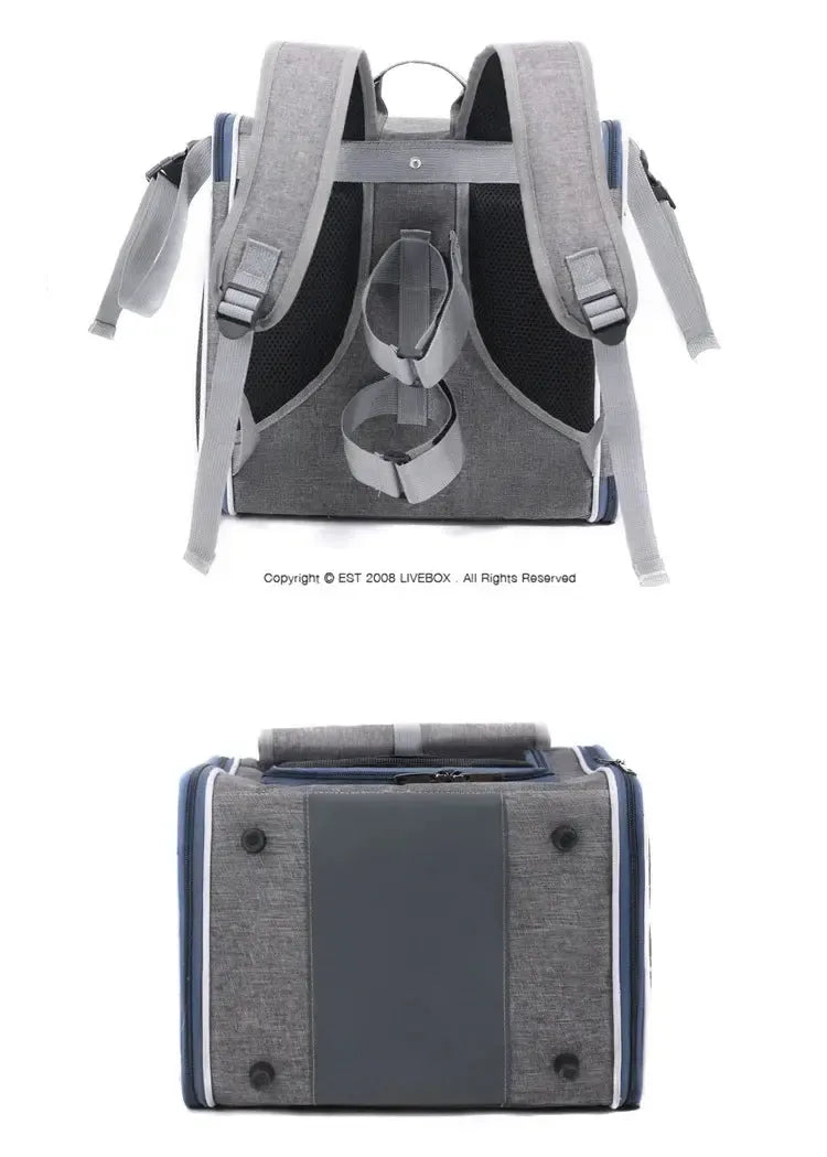 Sac à Dos Transport Chat pour Vélo