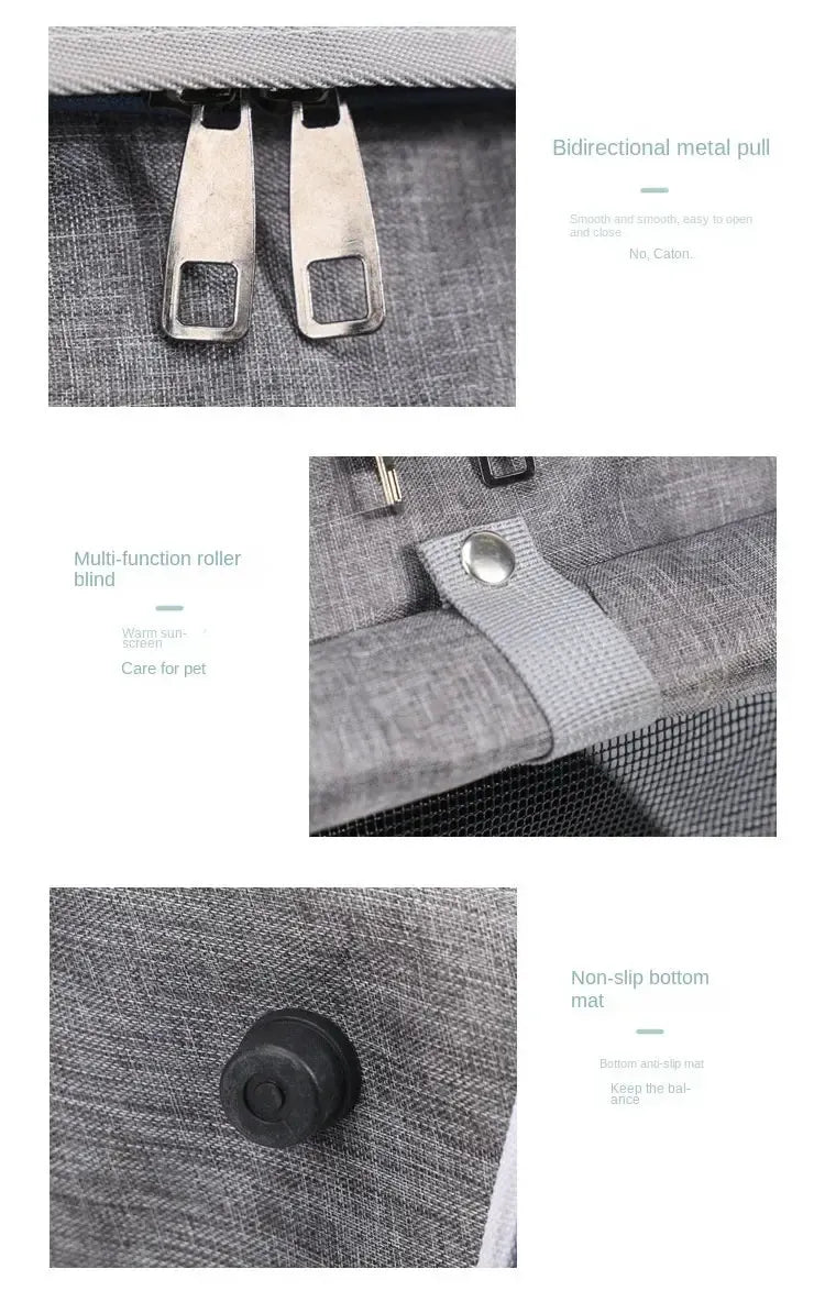 Sac à Dos Transport Chat pour Vélo