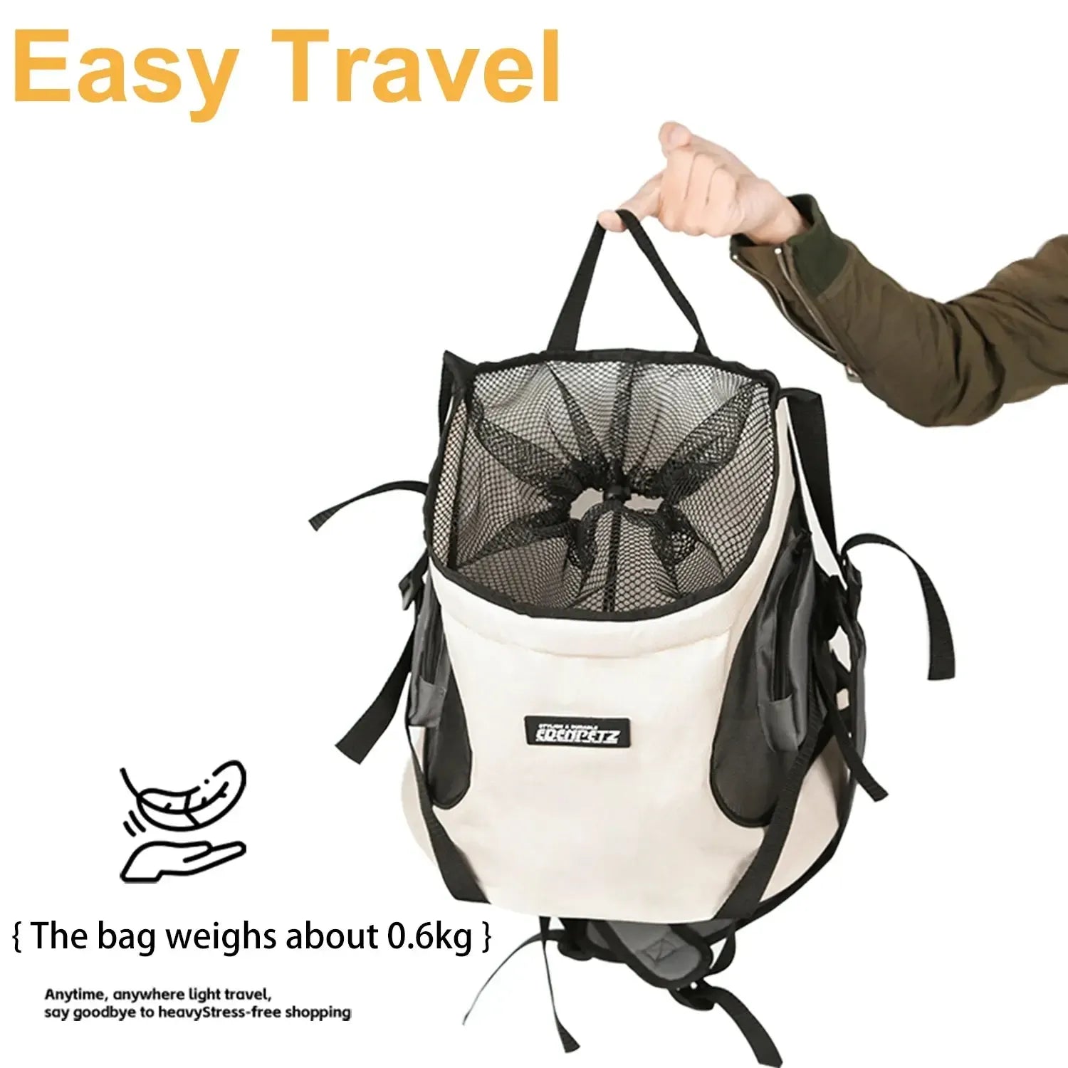 Sac à Dos Ventral pour Chat