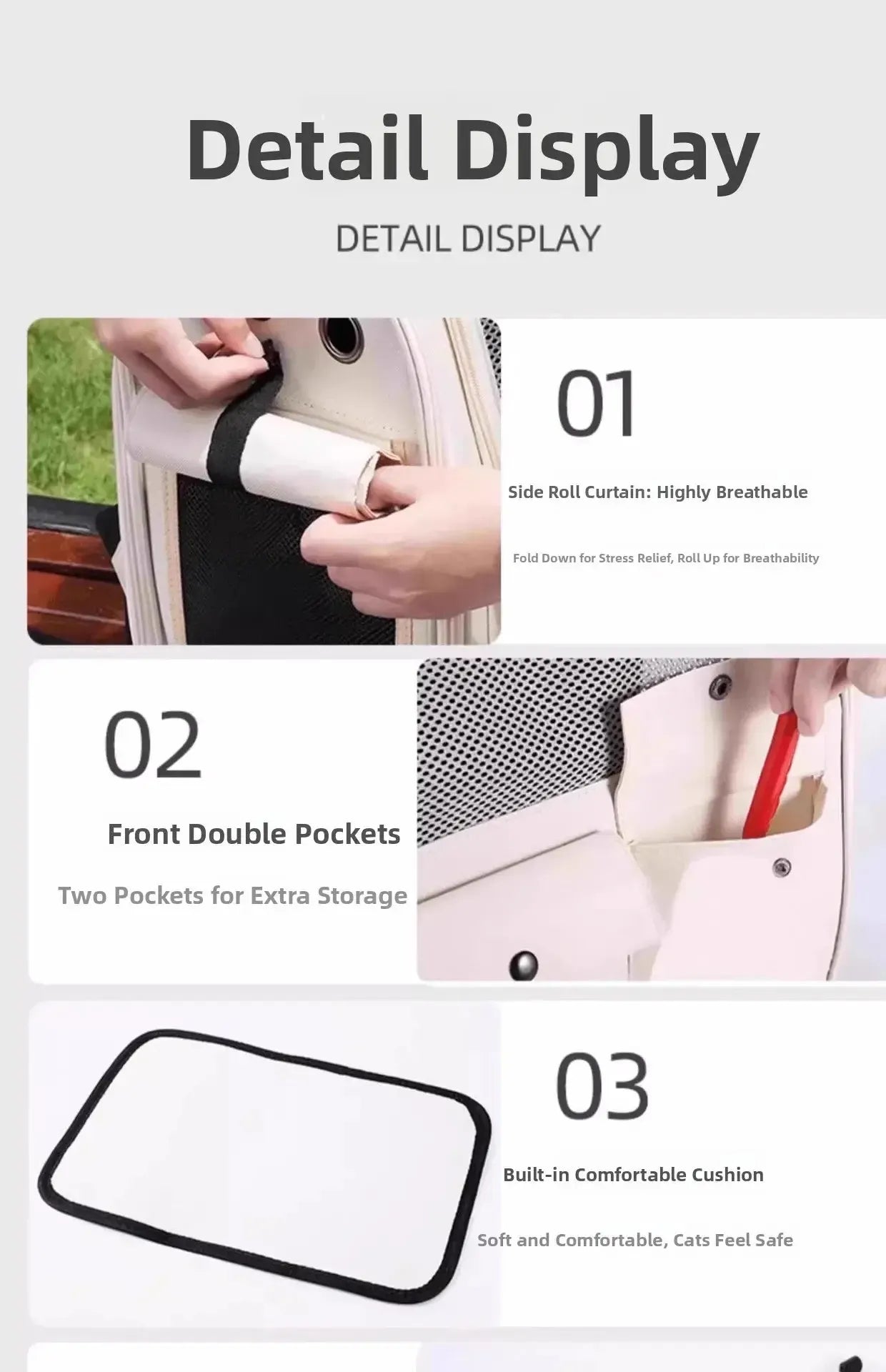 Sac à Dos Voyage pour Chat