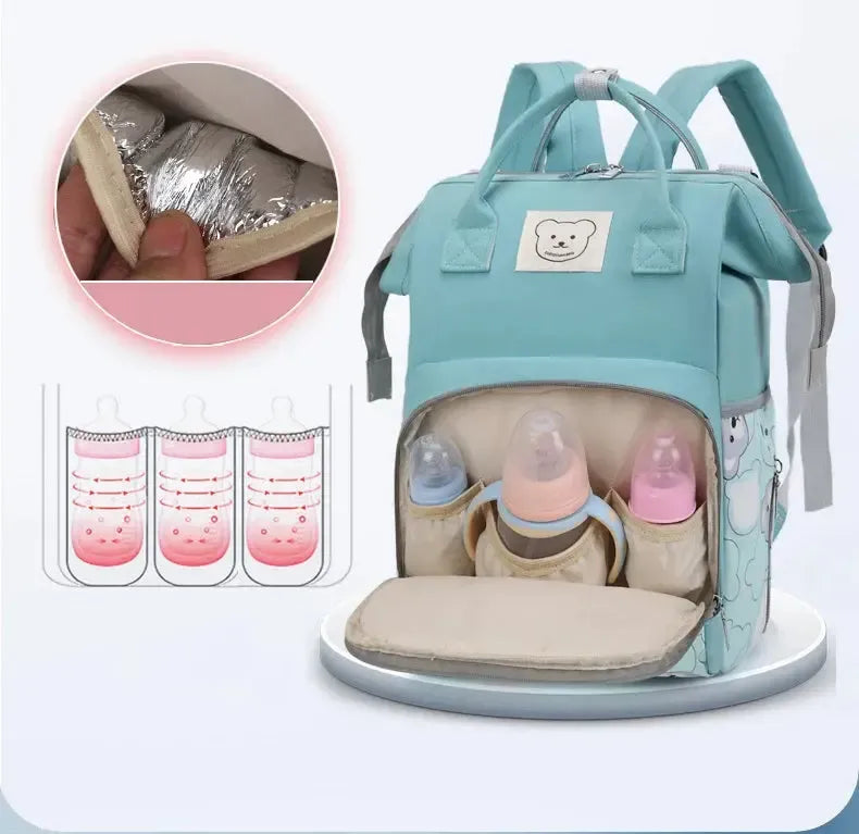 Sac à Dos à Langer Isotherme pour Poussette