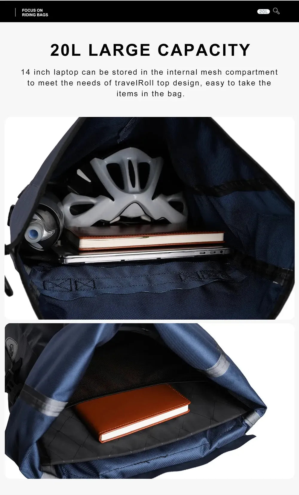 Sac à Dos pour Porte Bagage