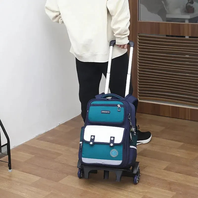 Sac à dos à roulette léger et imperméable