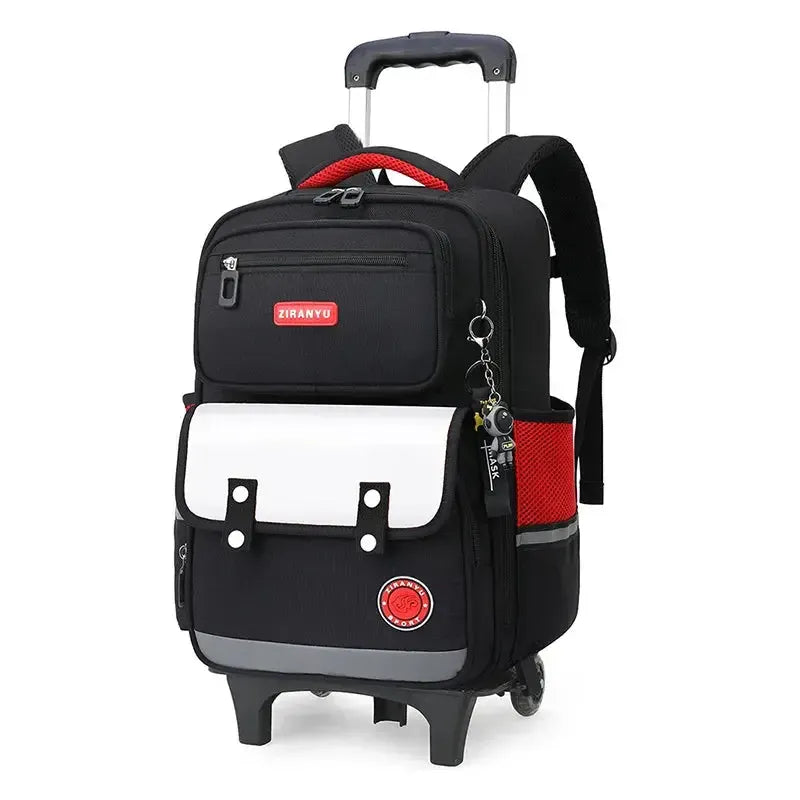 Sac à dos à roulette léger et imperméable