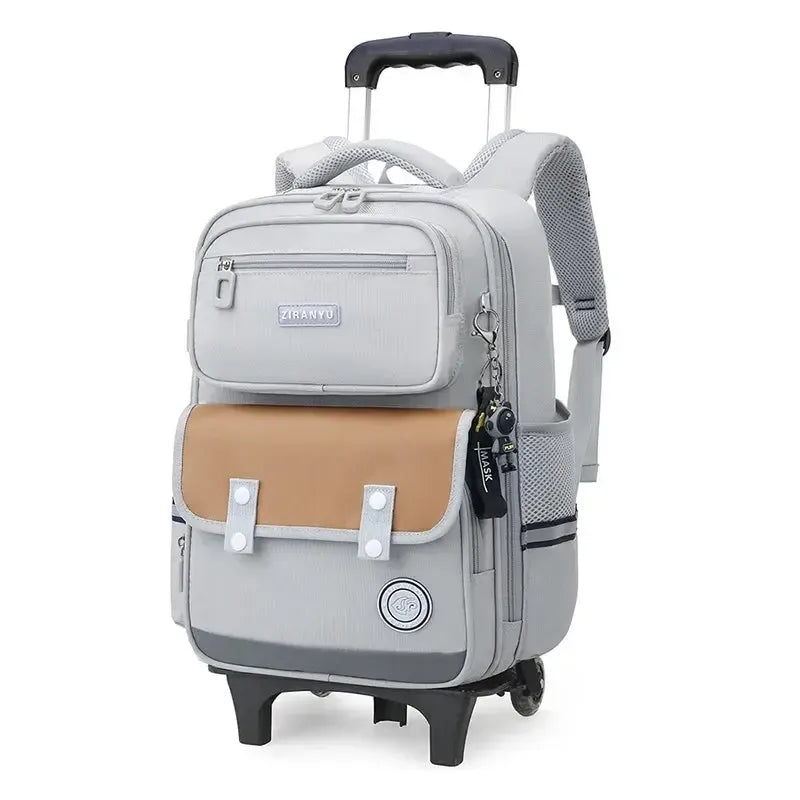 Sac à dos à roulette léger et imperméable