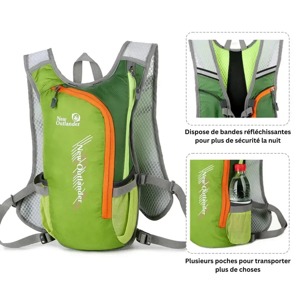 Sac à dos avec poche à eau