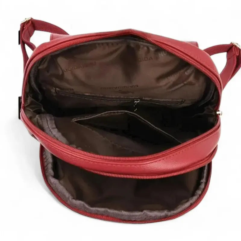 Sac à dos en cuir élégant