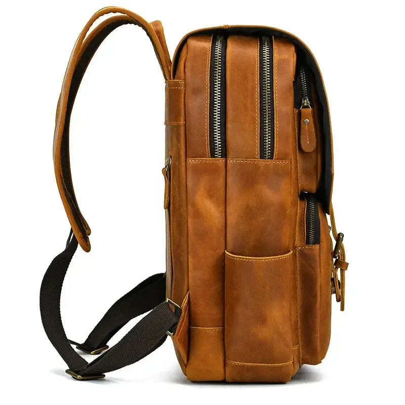 Sac à dos homme cuir vintage