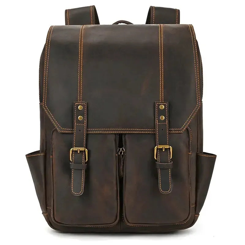 Sac à dos homme cuir vintage