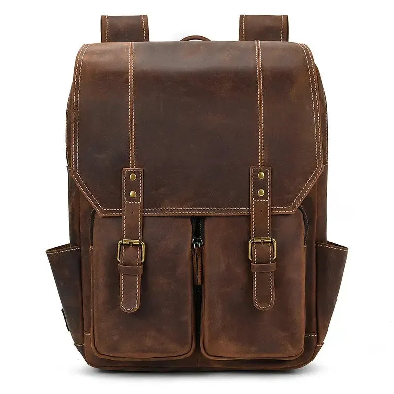 Sac à dos homme cuir vintage