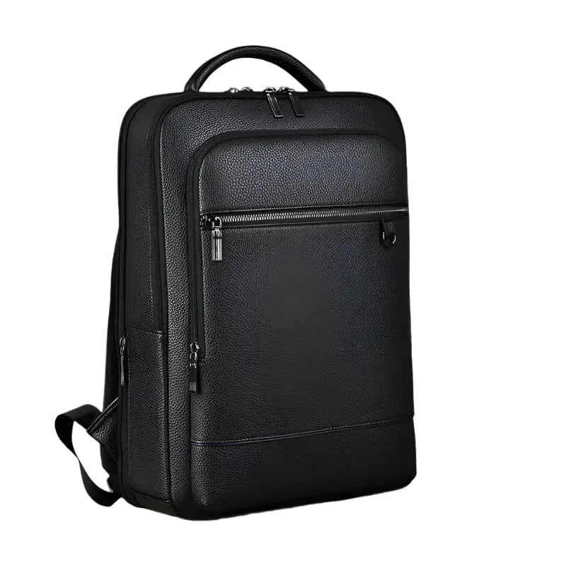 Sac à dos ordinateur en cuir synthétique