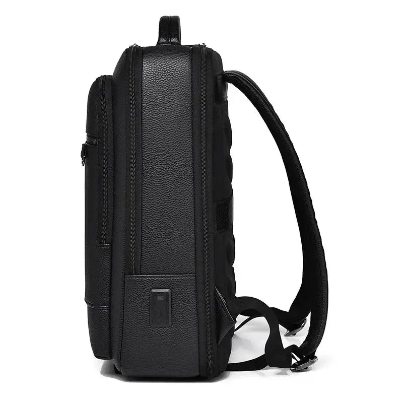 Sac à dos ordinateur en cuir synthétique