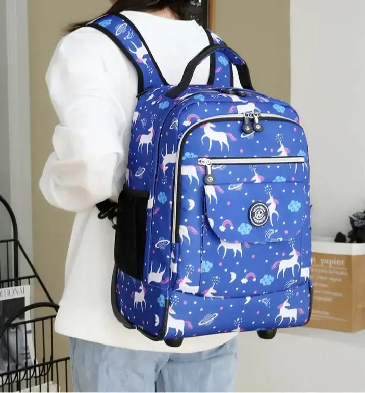 Sac à dos voyage à roulettes 20L à 35L