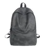 Beau Sac à Dos en Cuir — Gris