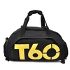 Grand sac à dos de sport — Noir & Jaune