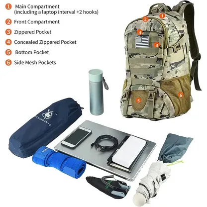 Grand Sac à Dos Militaire