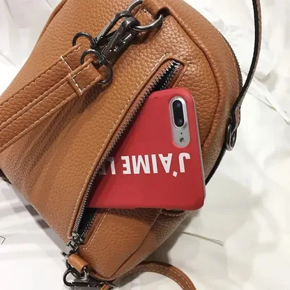 Mini Sac à Dos Femme en Cuir Vegan