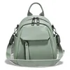 Petit sac à dos en cuir — Vert