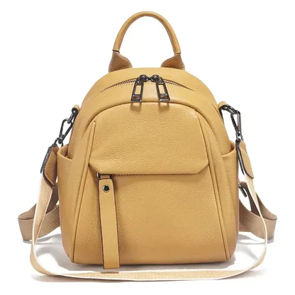 Petit sac à dos en cuir