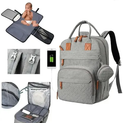 Sac à Dos à Langer avec Matelas