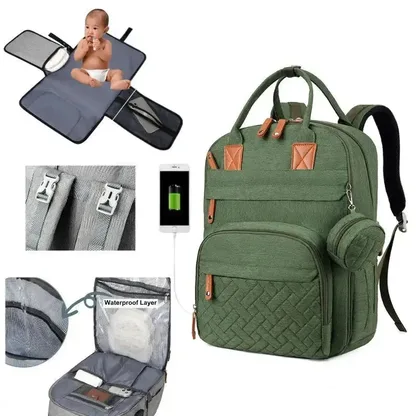 Sac à Dos à Langer avec Matelas