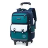Sac à dos à roulette léger et imperméable — Vert 2 Roues
