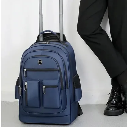 Sac à dos à roulettes 35L avec compartiments