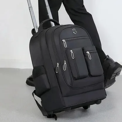 Sac à dos à roulettes 35L avec compartiments