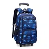 Sac à dos à roulettes garçon — Bleu