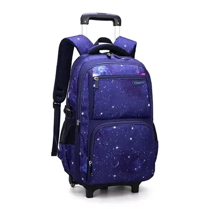 Sac à dos à roulettes garçon