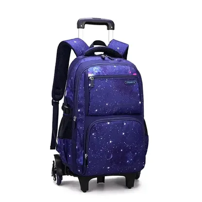 Sac à dos à roulettes garçon