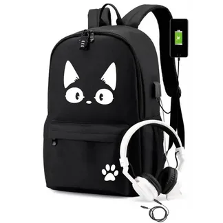 Sac à Dos avec Motif Chat