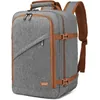 Sac à dos cabine léger 20L — Gris & Marron