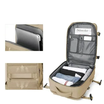 Sac à dos cabine ouverture valise