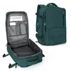 Sac à dos cabine ouverture valise — Vert