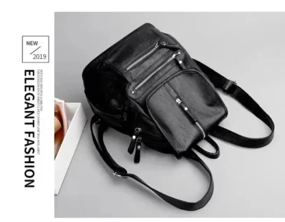 Sac à Dos de Ville Femme en Cuir