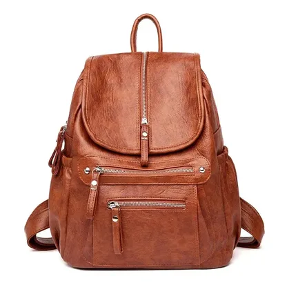 Sac à Dos de Ville Femme en Cuir