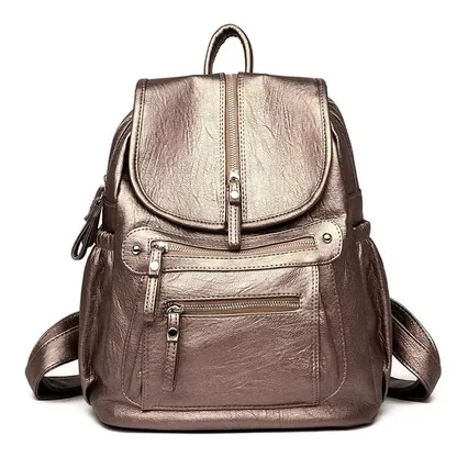 Sac à Dos de Ville Femme en Cuir