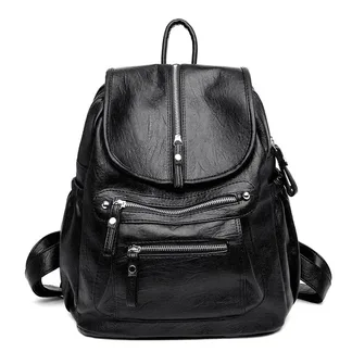 Sac à Dos de Ville Femme en Cuir