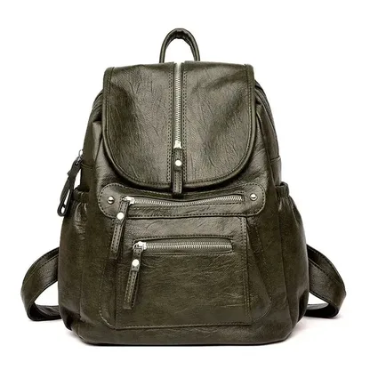 Sac à Dos de Ville Femme en Cuir