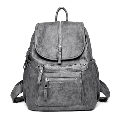 Sac à Dos de Ville Femme en Cuir