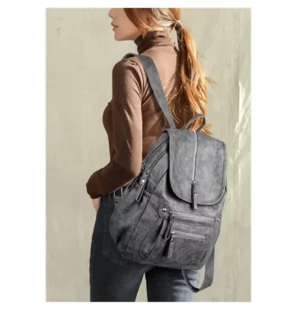 Sac à Dos de Ville Femme en Cuir