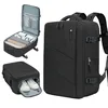 Sac à dos de voyage 20L à 35L — Noir