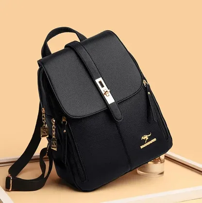 Sac à dos en cuir élégant
