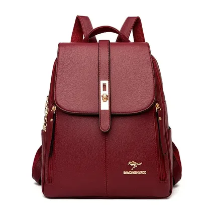 Sac à dos en cuir élégant