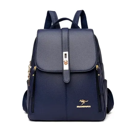 Sac à dos en cuir élégant